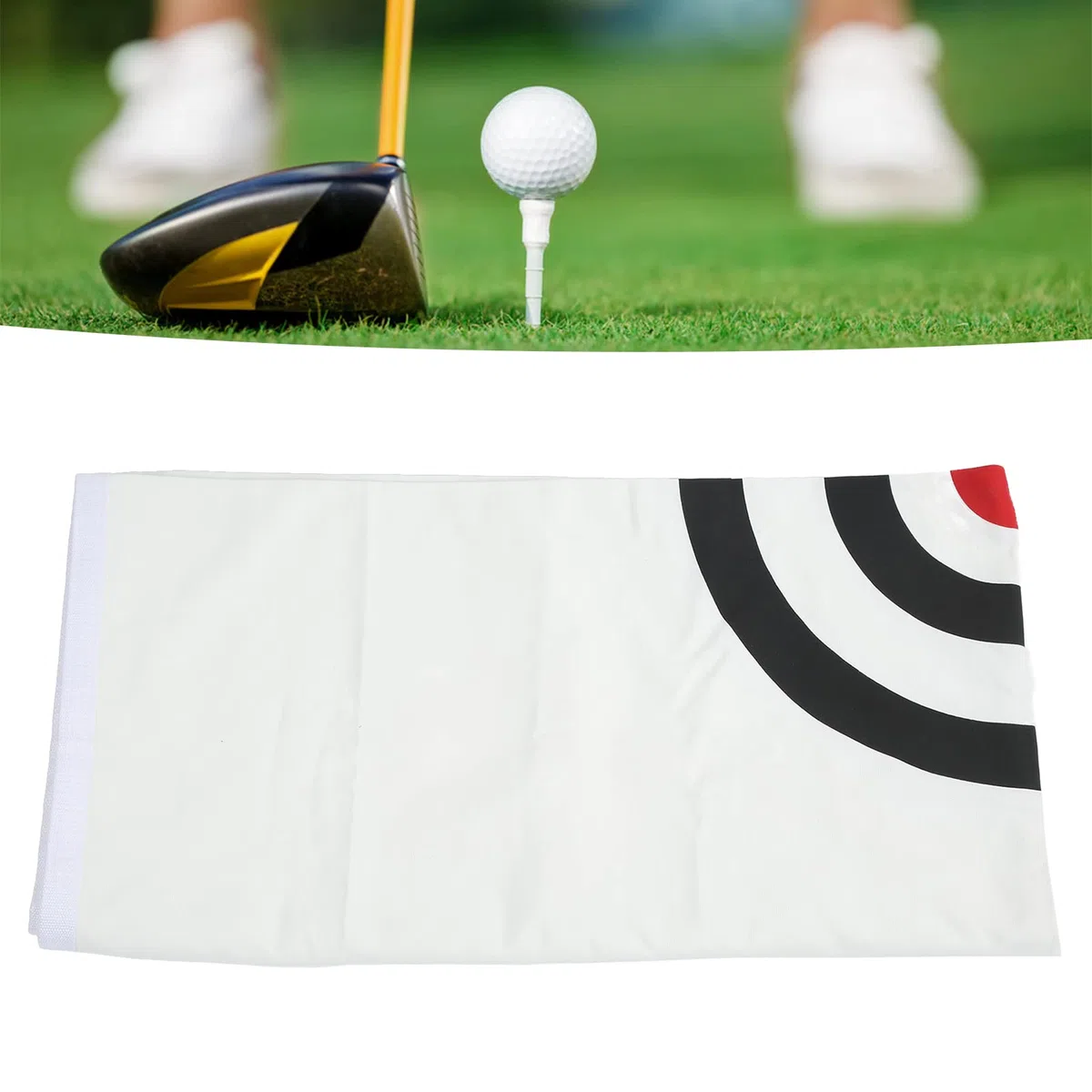 Golf Impact Screen, Golf-Trainings-Zieltuch Reine Farbe Golf-Praxis-Schlagtuch Outdoor-Golfplatz-Schlagtuch Golf