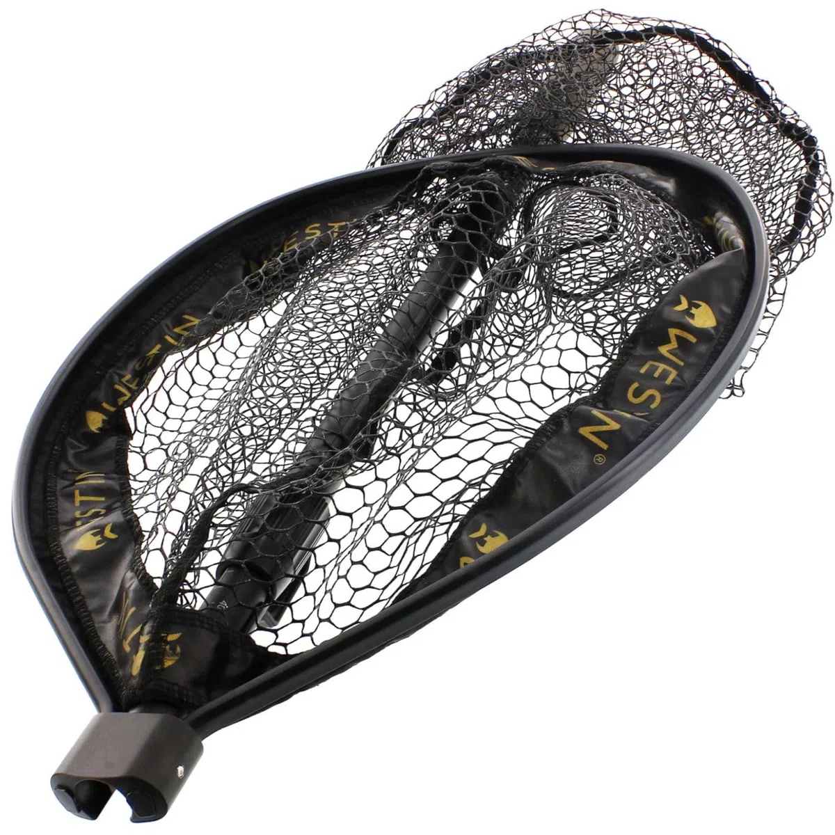 Westin W3 CR Adjustable Landing Net M 45x55x55cm Kescher zum Raubfischangeln, Raubfischkescher, Unterfangkescher, Klappkescher