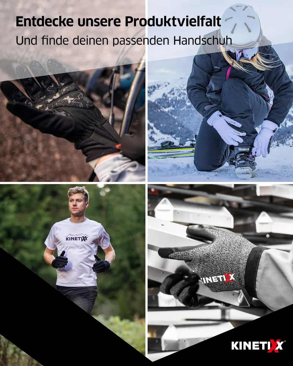 KinetiXx Abseil- und Kletterhandschuh X-Roar coyote I