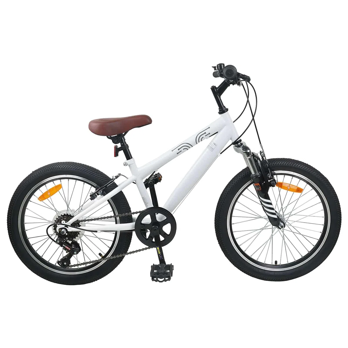 vidaXL Mountainbike Stahl Outdoor Radfahren 6-Gang-Bike Abenteuer Fahrrad