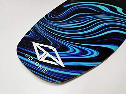 GoZone Skimboard Tropic Blue HPL 89 * 41 cm Junior
