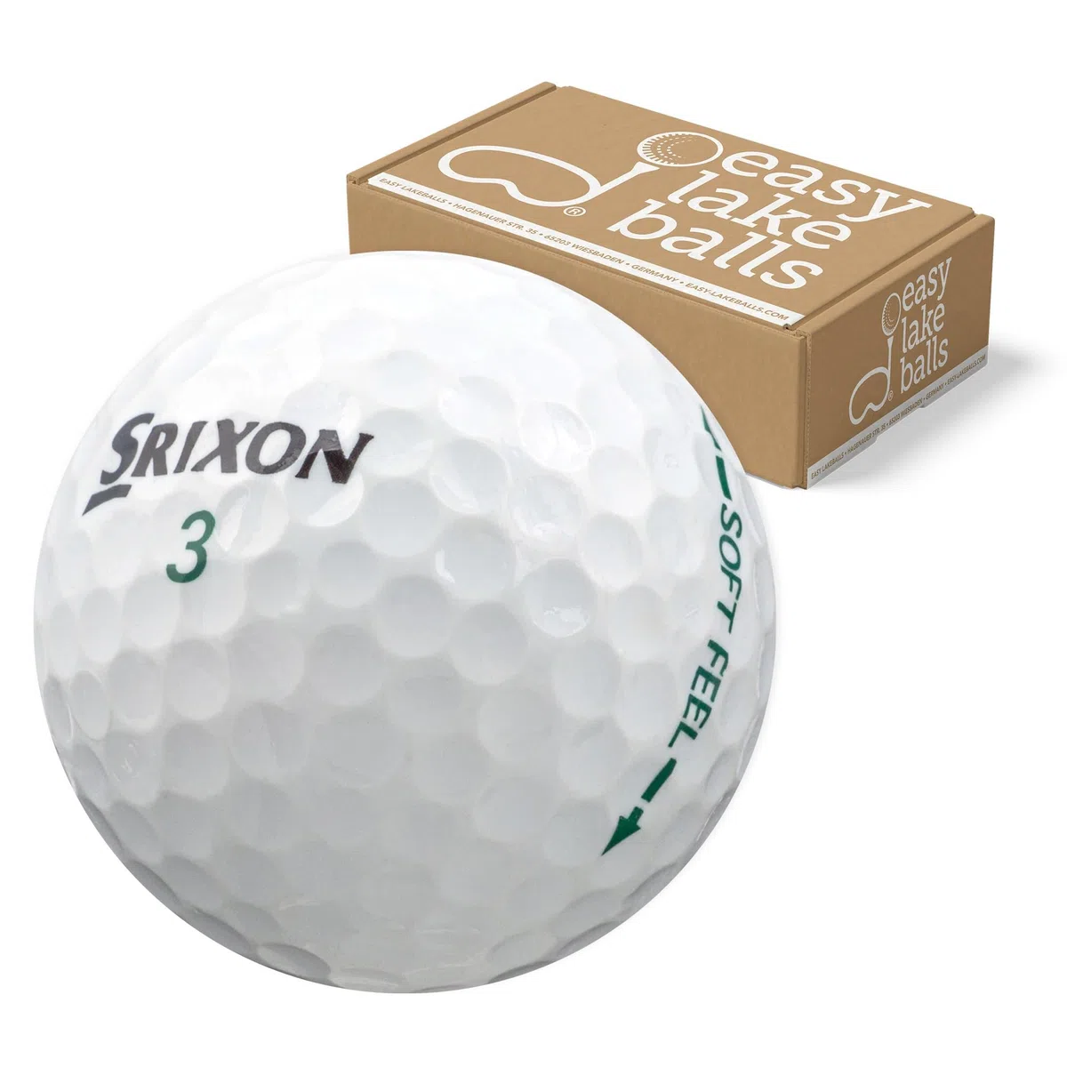 Srixon 100 Soft Feel LAKEBALLS/GOLFBÄLLE - QUALITÄT AAAA/AAA