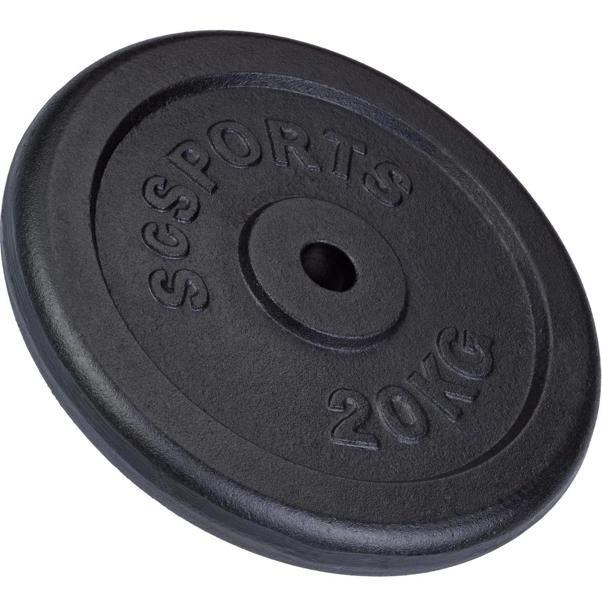 ScSPORTS® Hantelscheiben 30 mm 15/20/25/30 kg oder 70 kg Hantelset inkl. Hantelstangen, aus Gusseisen, für Home Gym, Krafttraining & Muskelaufbau
