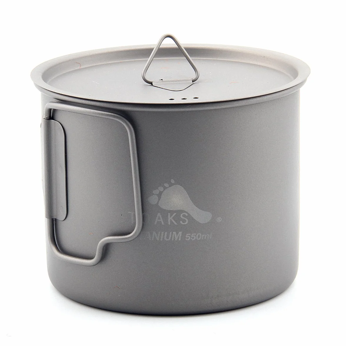 Ultraleichter Titan-Kochtopf von Toaks, TOA-POT-550-L, 550