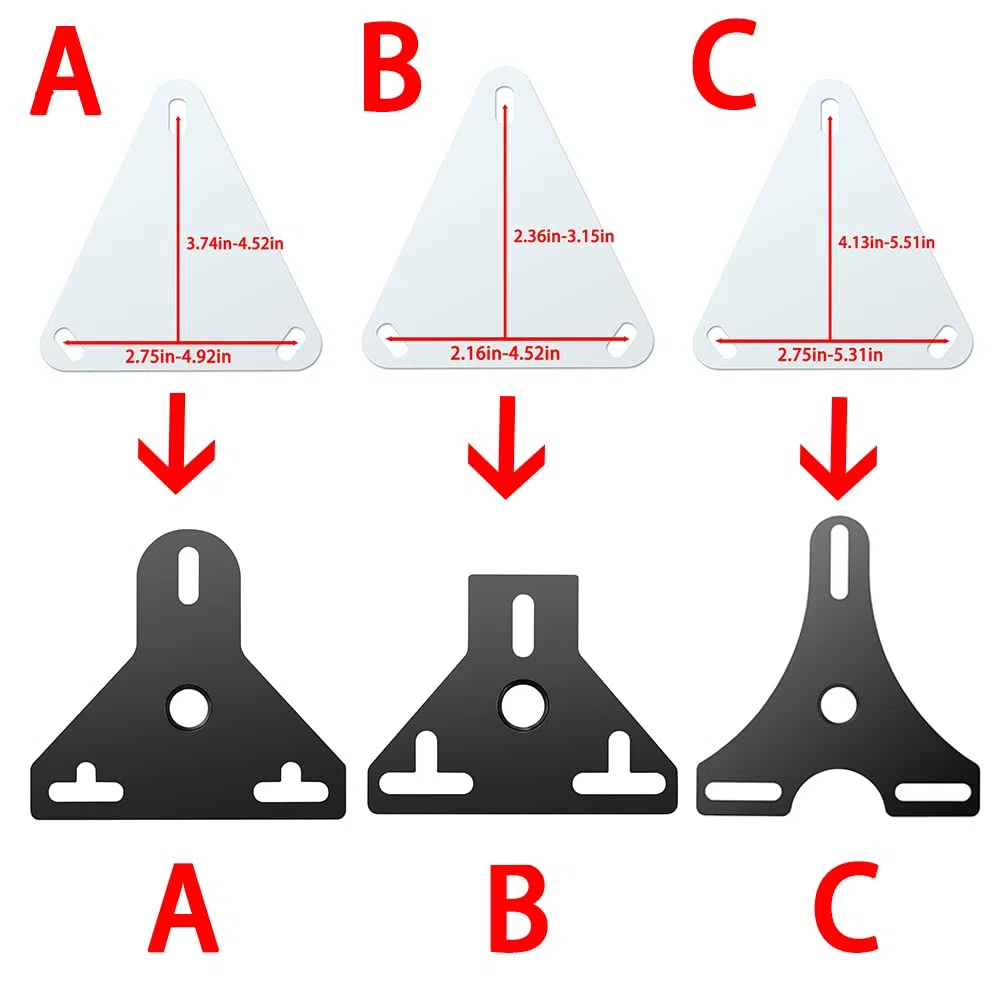 Fahrradtrainer Universal Sattelverlängerung für FDX 2.0 und 3.0 Modelle - Solide Stahlschweißkonstruktion (B-Small Exercise Bicycle Seat Adapter)