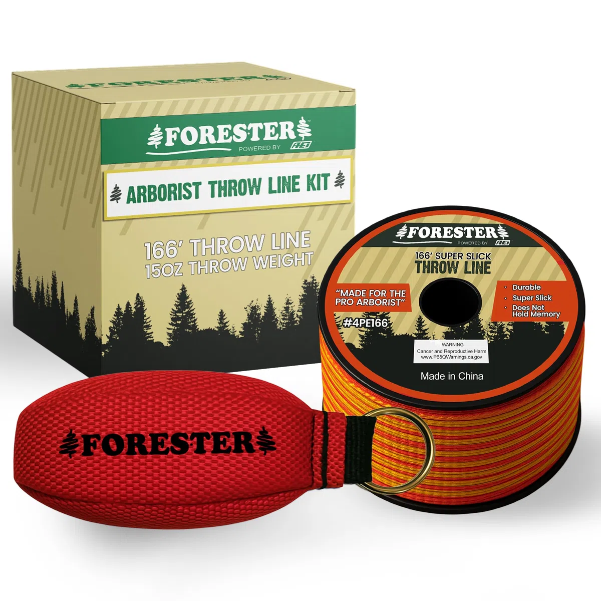 Forester 166 Foot Arborist Wurflinien-Set