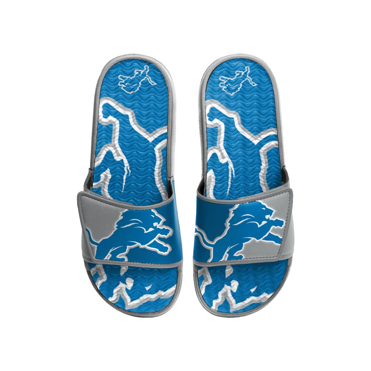 FOCO Herren NFL Team Logo Sport Shower Foam Slide Flip Flop Sandalen