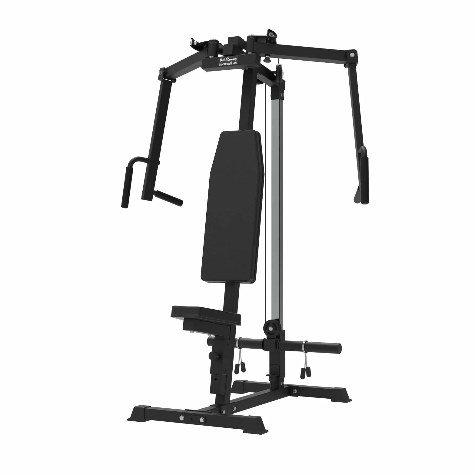Bad Company Butterfly Trainer I Fitnessgeräte für Zuhause Muskelaufbau Brust kompatibel mit Hantelscheiben 30 mm und 50 mm I Brusttrainer Fitness Kraftstation für Zuhause I BCA-144
