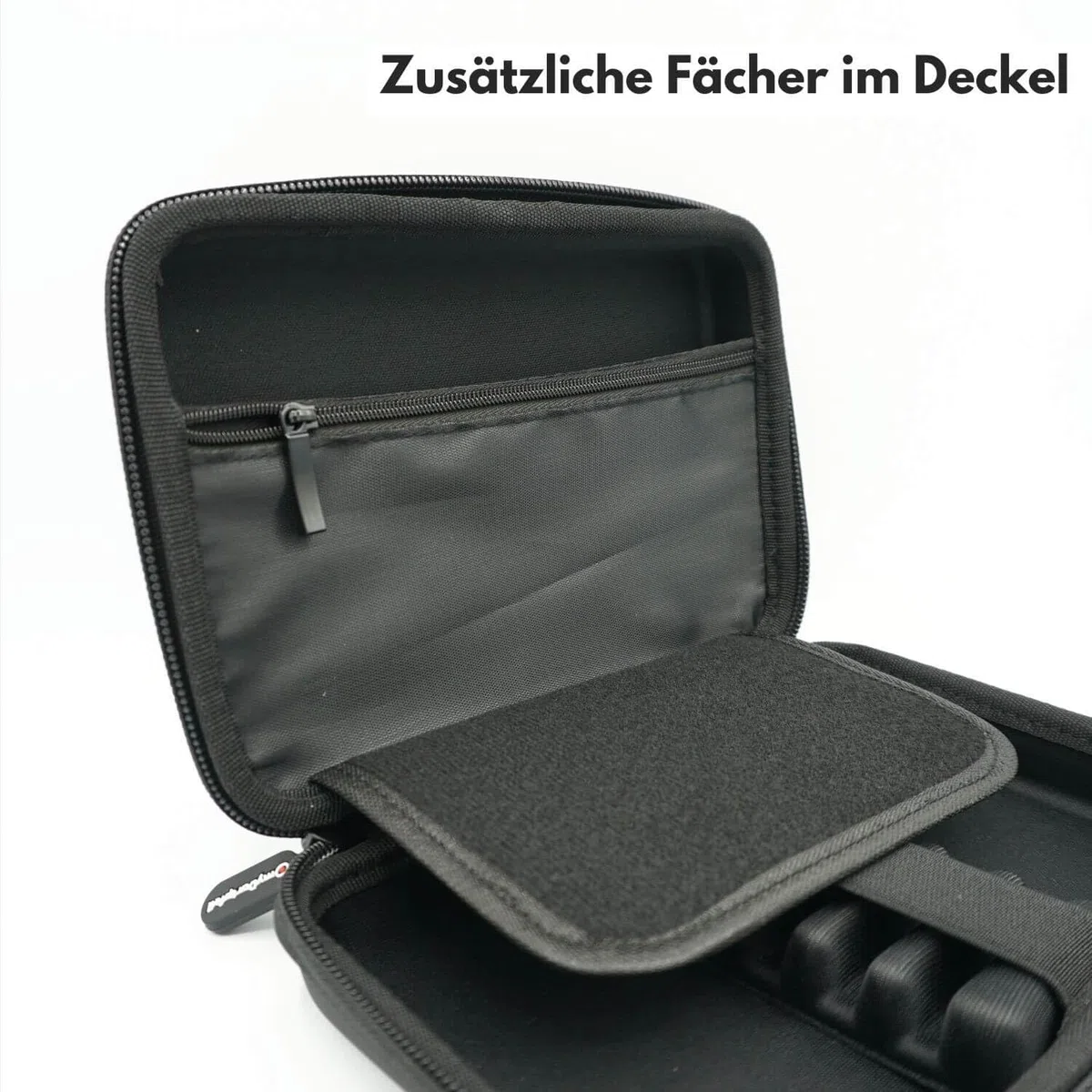 Personalisierte Dart Tasche zum selbst gestalten mit Namen | Darts Case mit Gravur für 6 Dartpfeile Aufbewahrung | Dart Etui zum Schutz von Dartpfeilen & Dart Zubehör Personalisieren