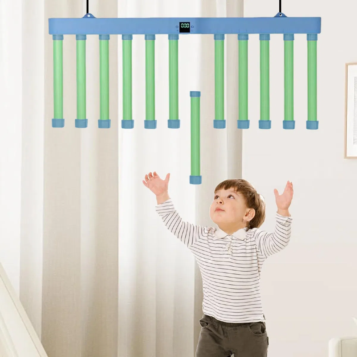 Catching Sticks Spiel – Reaktionsspiel | Krocket-Set für Erwachsene | Einstellbare Fallgeschwindigkeit Achando-Spiele | Koordinationsspiele | Fallspielzeug für Kindergarten