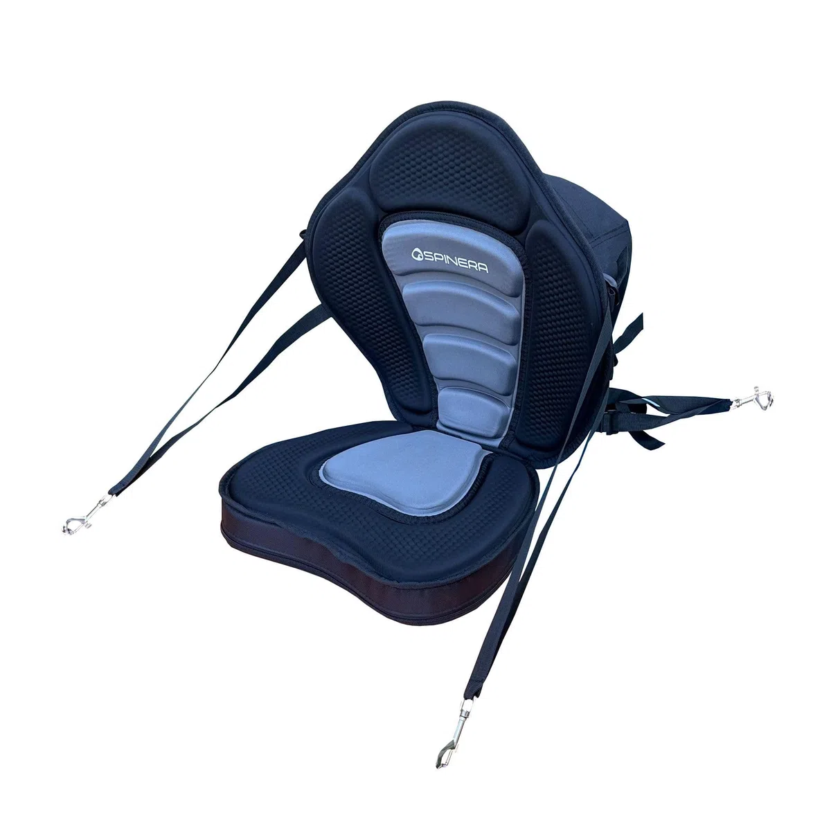 Raised Performance Seat – Super bequemer Hochlehnen-Sitz mit EVA-Schaum für SUP & Kajak, 4 Punkt Befestigung Universal