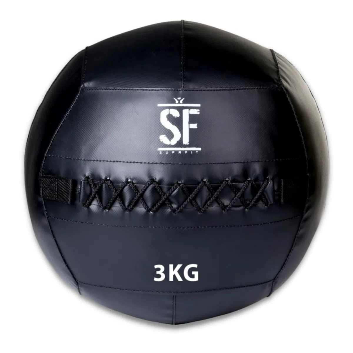 SUPRFIT – Medizinball für Cross- & Functional Training – Wall Ball mit weichem Polster & griffiger PVC-Oberfläche – Gewichtsball zum Training von Explosivkraft, Kondition & Koordination