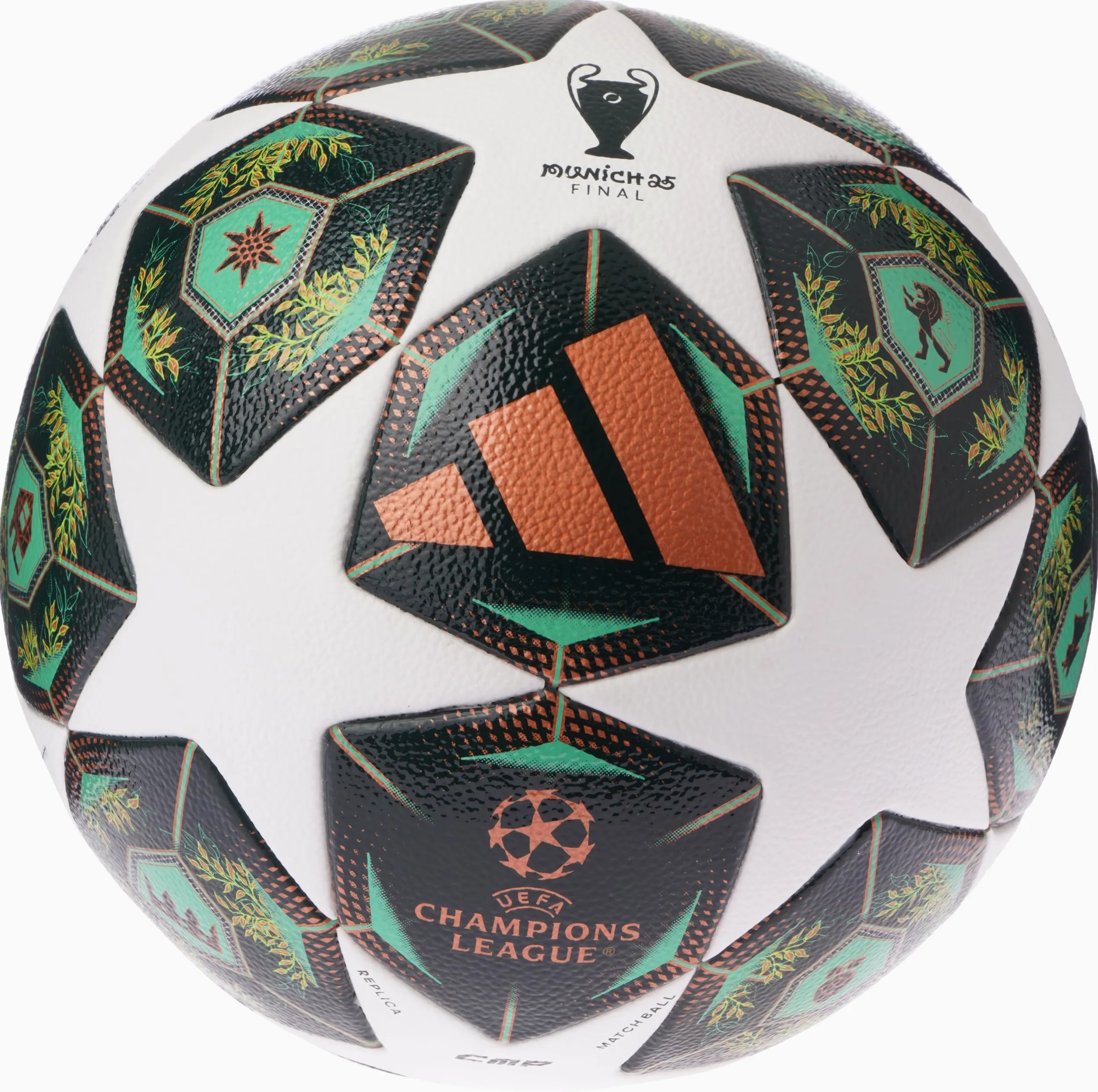 adidas UEFA Champions League Competition FIFA Quality Pro Ball JH1288, Unisex Footballs, Green, 5 EU