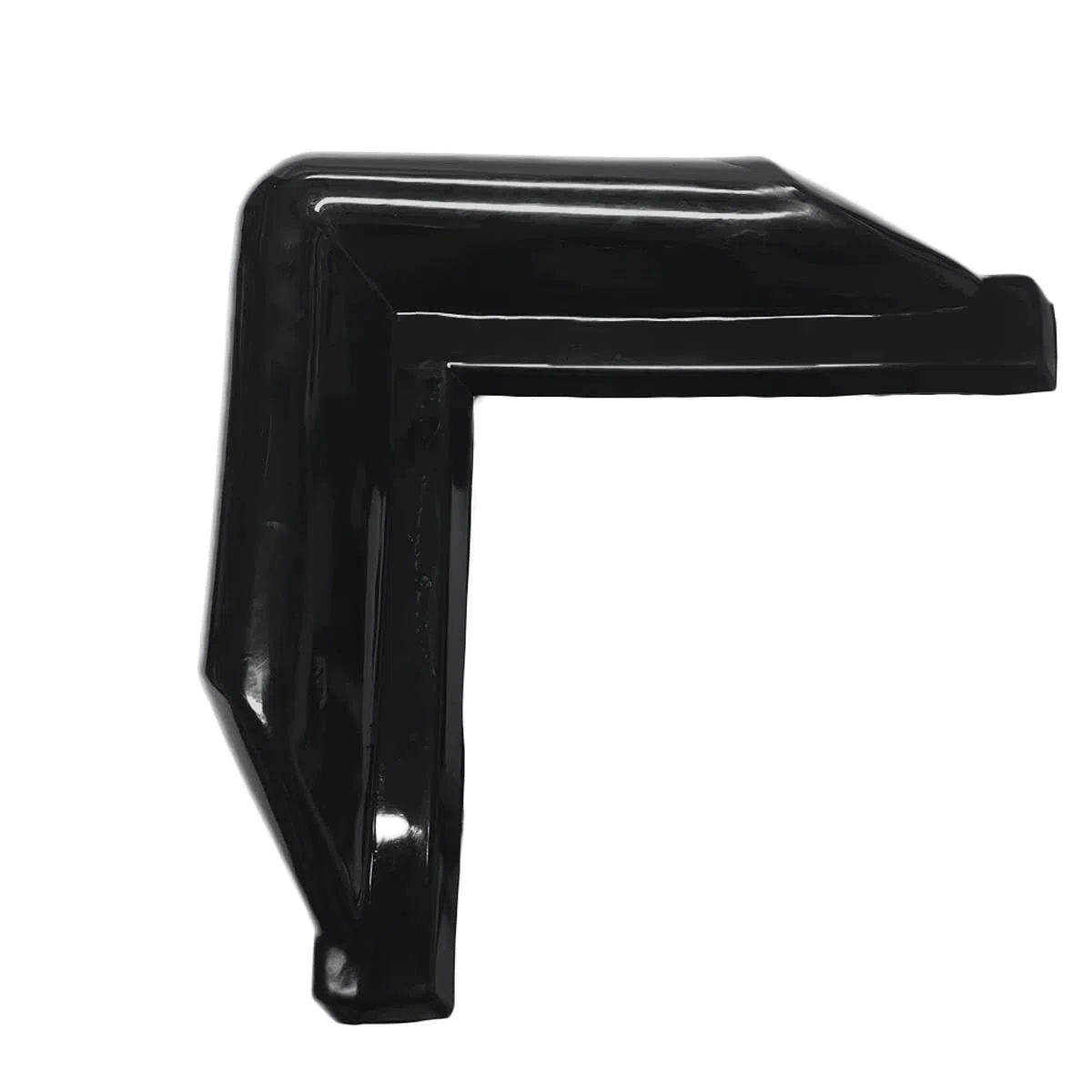 90-Grad-Vinyl-Dock-Eckstoßstange - Dock-Eckschutz für Boot Marine, 9" L x 9" B x 5" H, 2 Stück