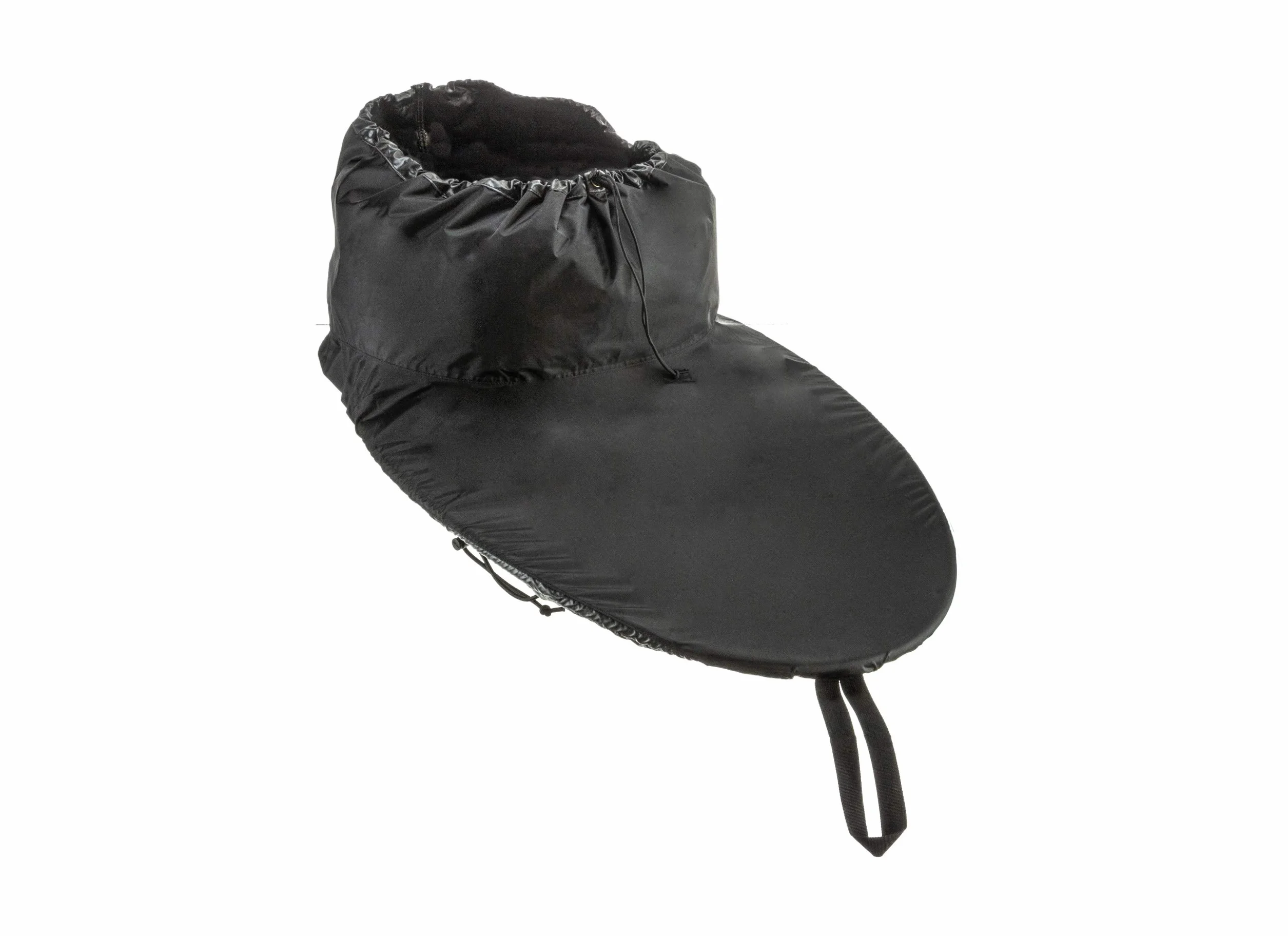 attwood 11776-5 Kayak Nylon Spray Skirt with Mesh Storage Bag, Black