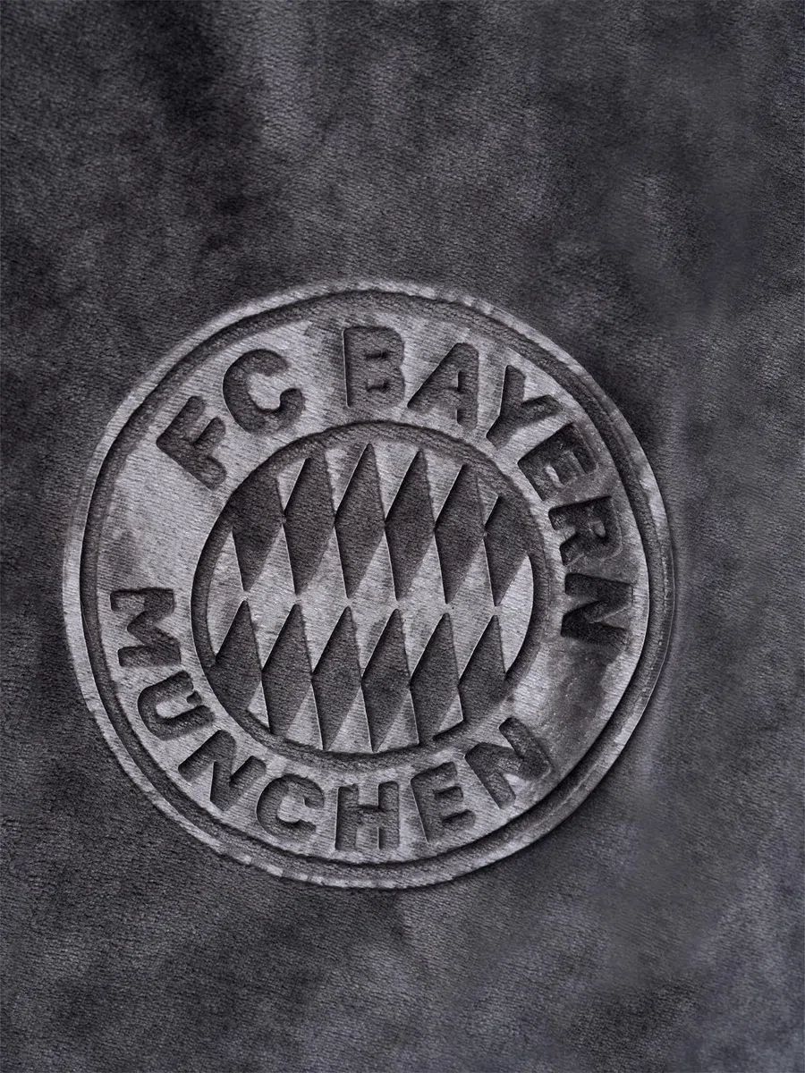 FC Bayern München I Kuscheldecke I Grau