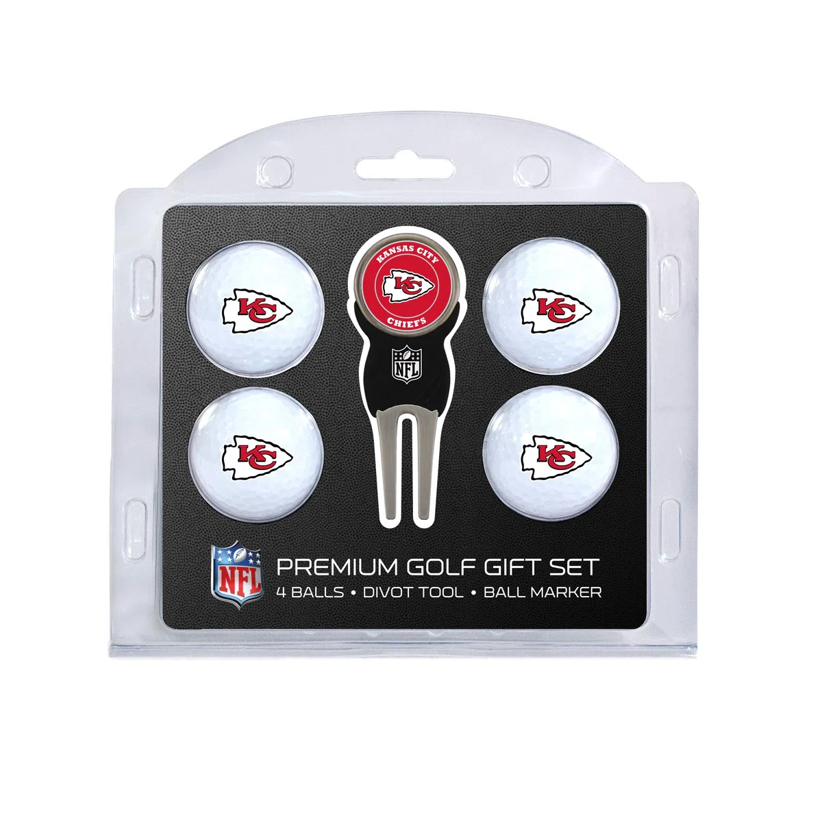 Team Golf NFL General Sporting Goods 4 Golf Ball and Divot Tool Set