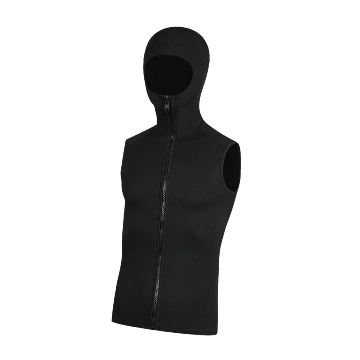 Neopren Oberteil, 3 mm Neoprenanzug, Kapuzenweste, Thermoweste, Kanufahren, Schnorcheln, Surfen, Schwimmen, Kajakfahren, Abenteuer, Frontreißverschluss, 3 mm Reißverschluss, Tauchen, Neopren