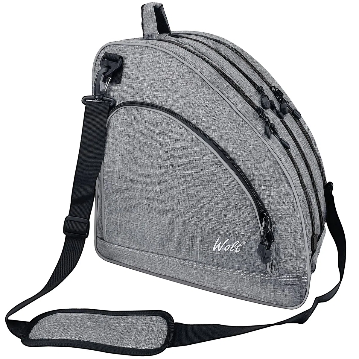WOLT Ice Skate Bag Roller Skate Bag | Inline Skate Bag, Premium Bag and Fashion Adjustable Shoulder Bag for Both Youth and Adults.