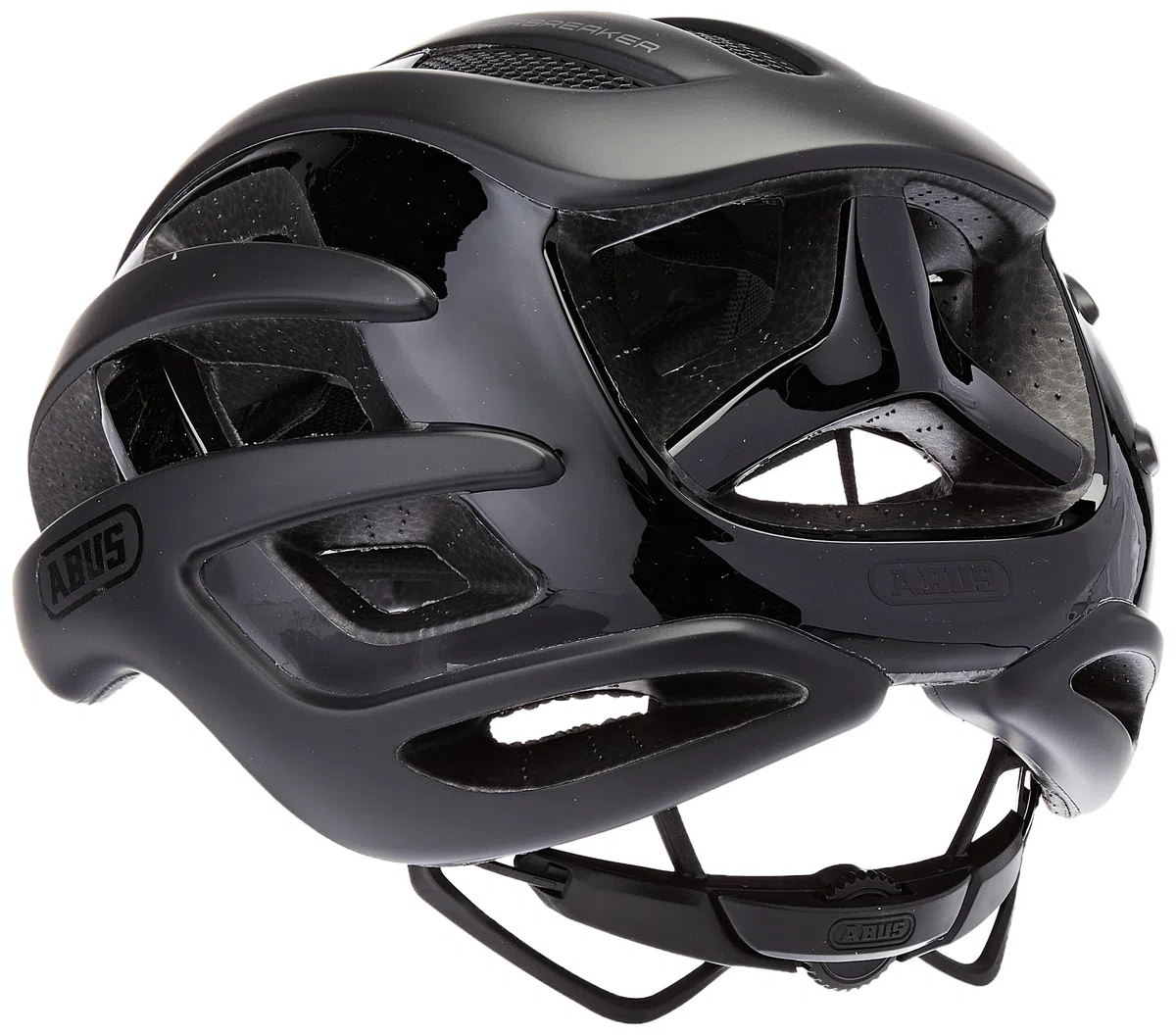 ABUS Rennradhelm AirBreaker - High-End Fahrradhelm & Unisex – Erwachsene Helmtasche Helm Zubehör, Velvet Black, Universal