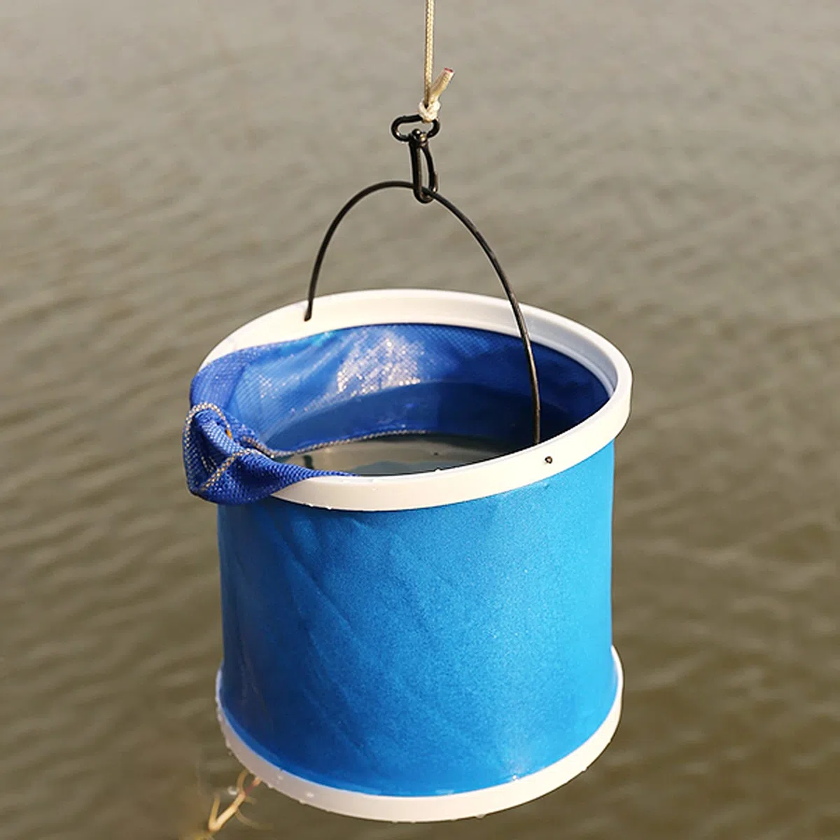 Toolbox Tackle Box Angeleimer Faltbarer Fischbox-Fischeimer multifunktionale Angelausrüstung liefert Zubehör Angelgerät
