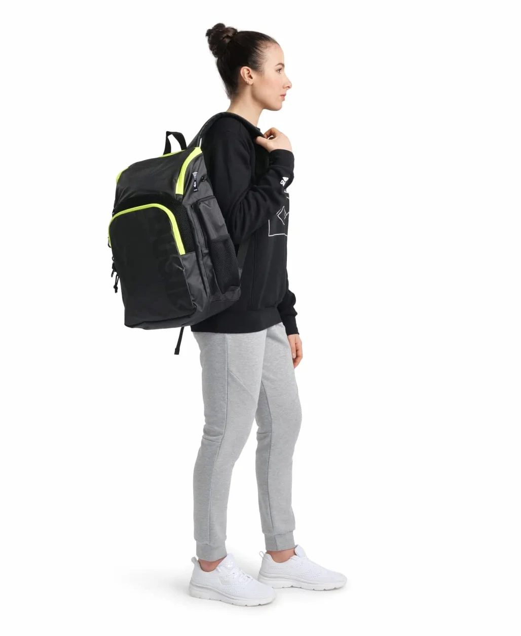 Arena Spiky III 35 Sportrucksack, Pool-, Turnhallen-, Meer- und Freizeittasche, Schwimmbadtasche aus Wasserabweisendem Stoff mit Gepolsterten Schultergurten, Schulrucksack, 35 Liter