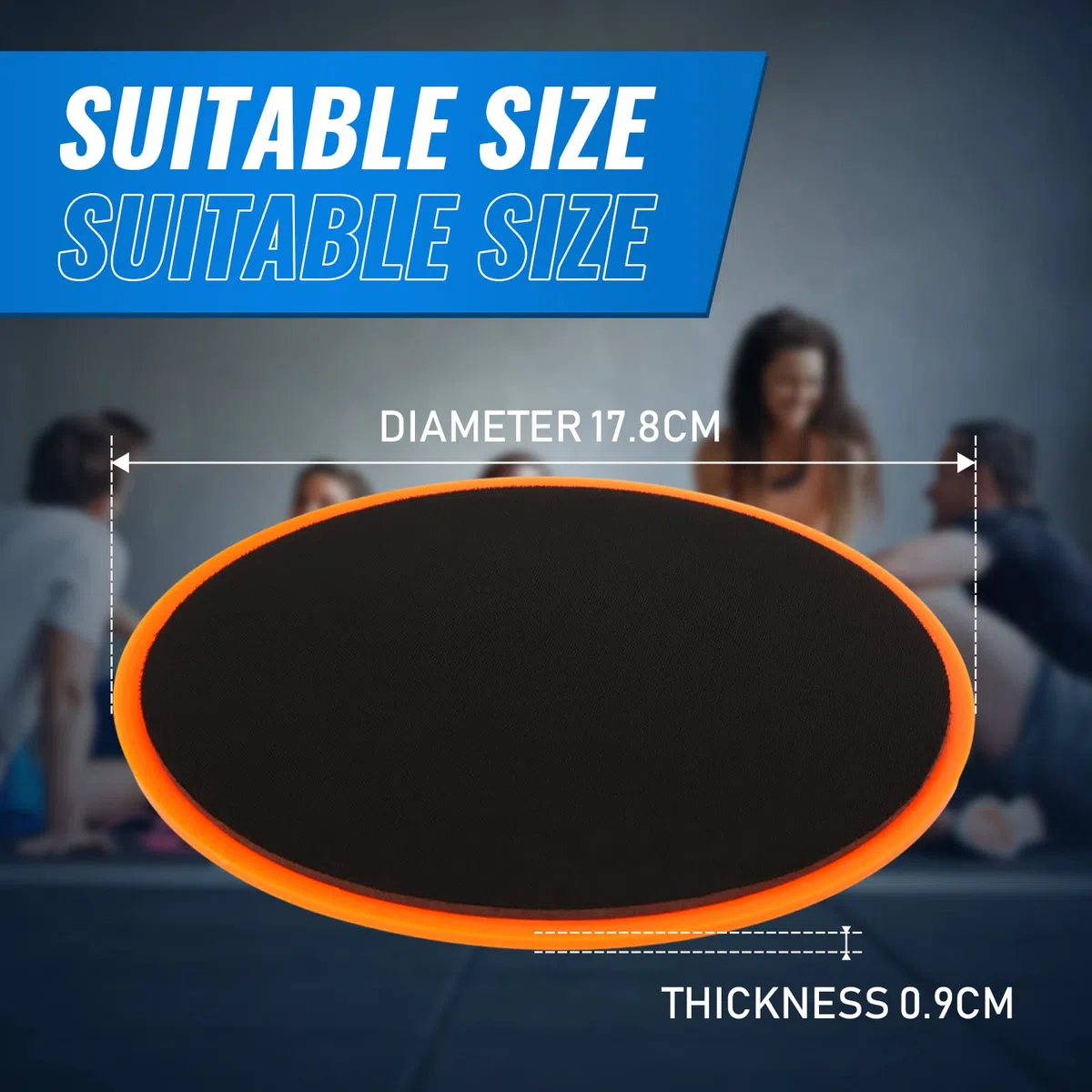 Core Sliders für Bauchübungen – doppelseitige Workout-Scheiben für Fitness-Training und Rumpfmuskulatur
