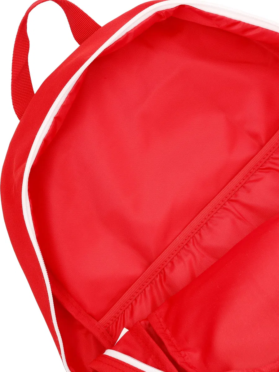 FC Bayern München Schulrucksack - Logo Badge Rubber - Rot | Rucksack FCB