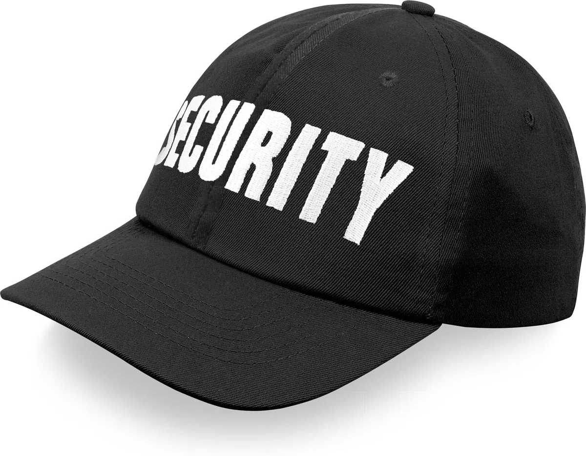 normani Security Kostüm bestehend aus Multifunktionsweste mit Pistolenholster und Cap