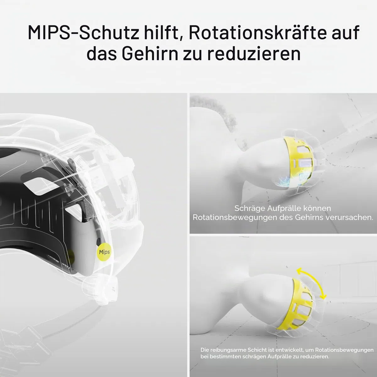 UNIT 1 Aura MIPS Smart-Fahrradhelm | Licht, Blinker & Aufprallalarm