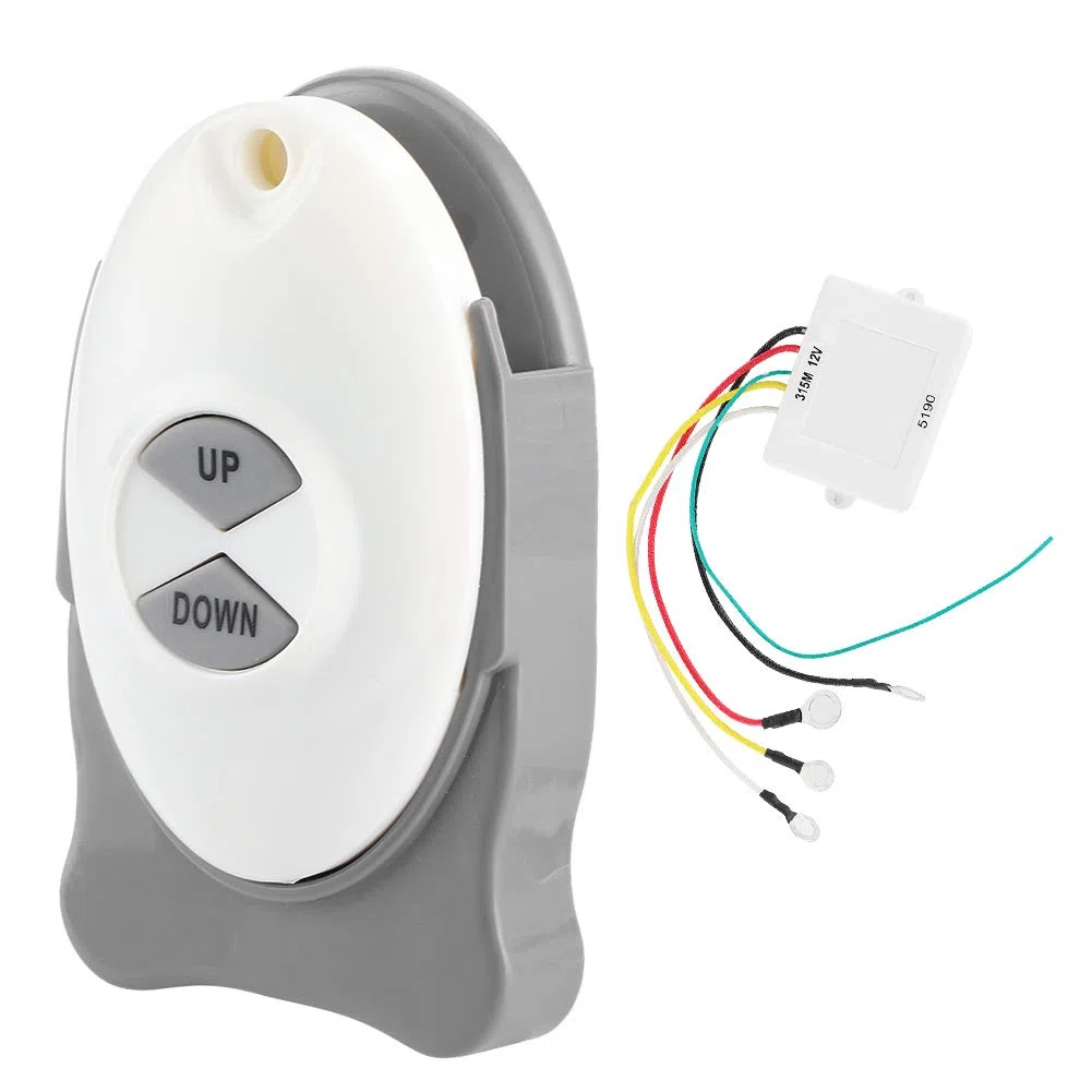 Anchor Remote Ankerwinde Funkschalter 12V Anker Ankerwinde Funkschalter Empfänger Wasserdichter Segelverkleidungsregler Zugang zum Marineboot