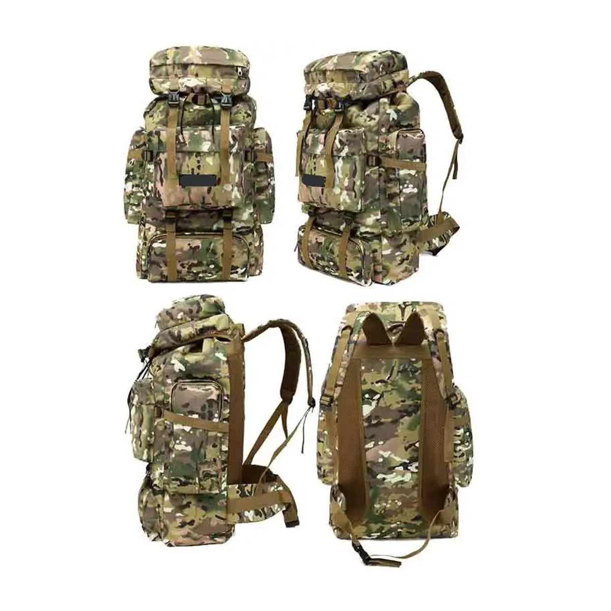 Generisch 70L Taktische Camping Tasche Rucksack Bergsteigen Für Männer Reisen Outdoor Sport Molle Rucksack Jagd Schulter Gepäck Große Tasche