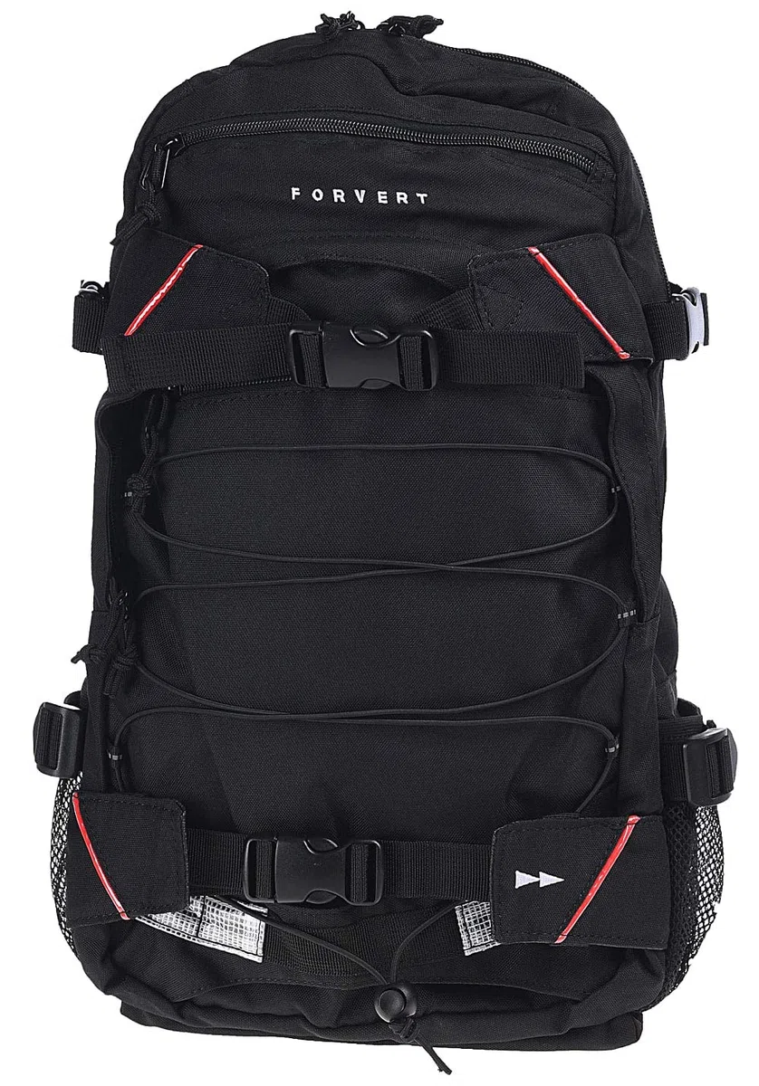 FORVERT Louis 20L Rucksack Schwarz circa 28 x 48 x 12 cm