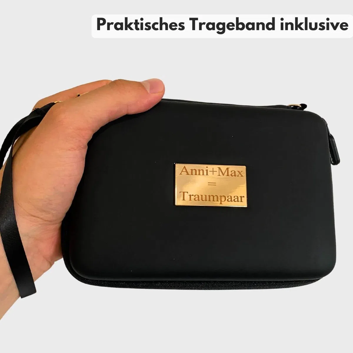 Personalisierte Dart Tasche zum selbst gestalten mit Namen | Darts Case mit Gravur für 6 Dartpfeile Aufbewahrung | Dart Etui zum Schutz von Dartpfeilen & Dart Zubehör Personalisieren
