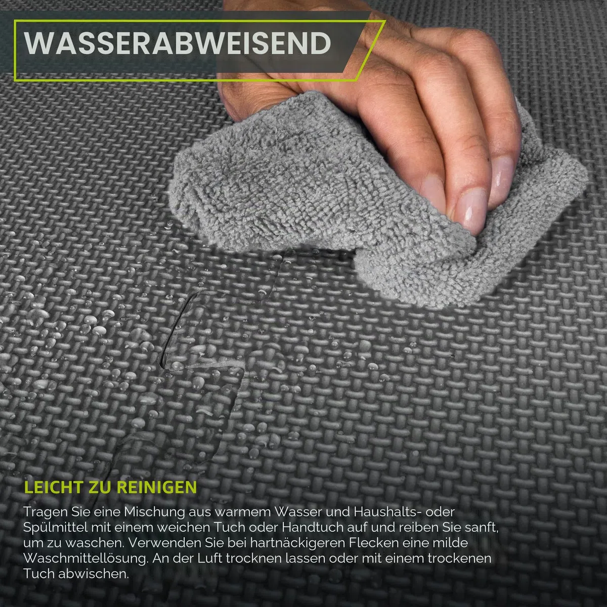 ProsourceFit extra Dicke Puzzle-Übungsmatte, Eva-Schaumstoff, ineinandergreifende Fliesen für schützende, gepolsterter Workout-Bodenbelag für Heim- und Fitnessgeräte