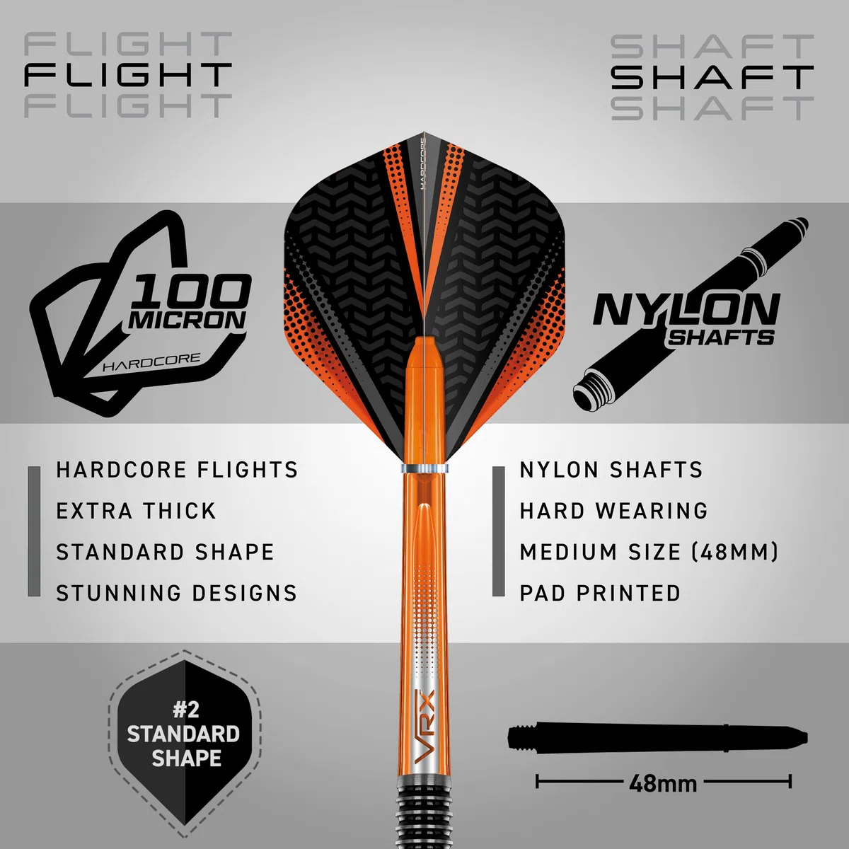 RED DRAGON Amberjack Series Softip Profi Dartpfeile 18 Gram Darts Set mit Flights und Schäfte