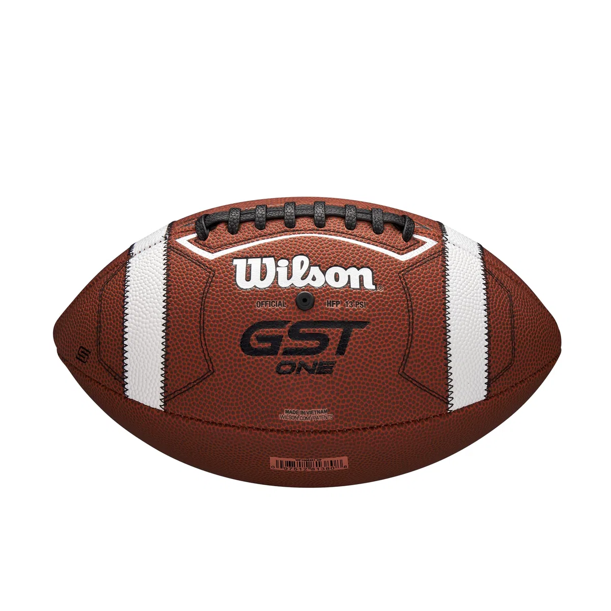 Wilson GST SpeedSkin One Fußball, Braun, offizielle Größe