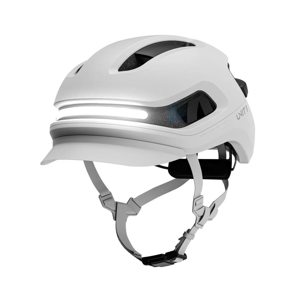 UNIT 1 Aura MIPS Smart-Fahrradhelm | Licht, Blinker & Aufprallalarm