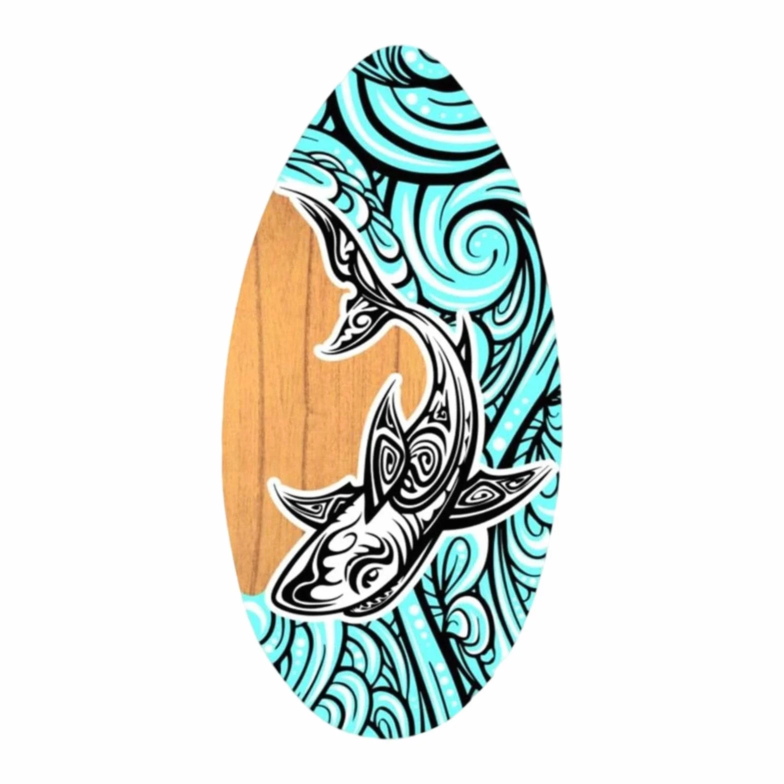 Gralara Skimboards fürs Surfen, Skimboard Surfbrett Holz Wellenbrett, Strand Sandbrett Holz Skimboard, Skimboard Flachwasser Strandspielzeug für Anfänger Jungen Mädchen Universal Kinder Teens