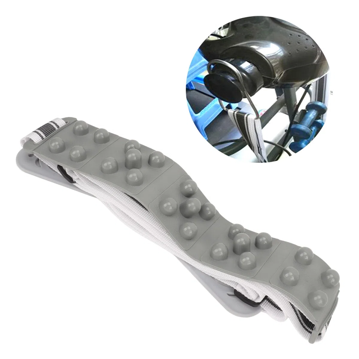 Laufband-Massagegürtel, verstellbarer Vibrationsmaschinen-Massage-Taillenübungsgürtel mit Vibrationsfunktion, Fitnessstudio-Übungsmechaniker-Zubehör für die meisten