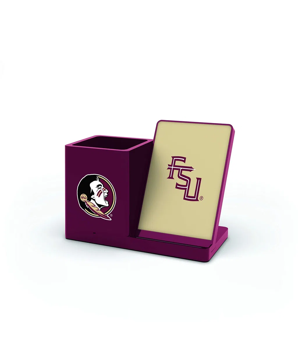 Prime Brands Group NCAA Kabelloses Aufladen Desktop Organizer