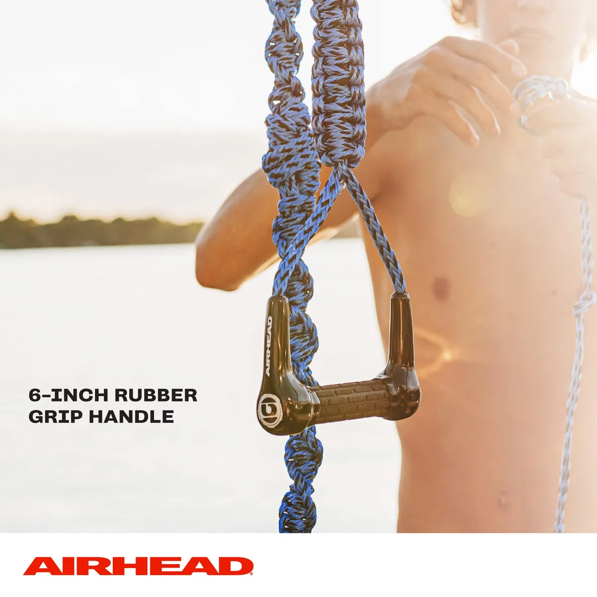Airhead Spiralgeflecht Wakesurf-Seil, 3 Abschnitte, 4,8 m