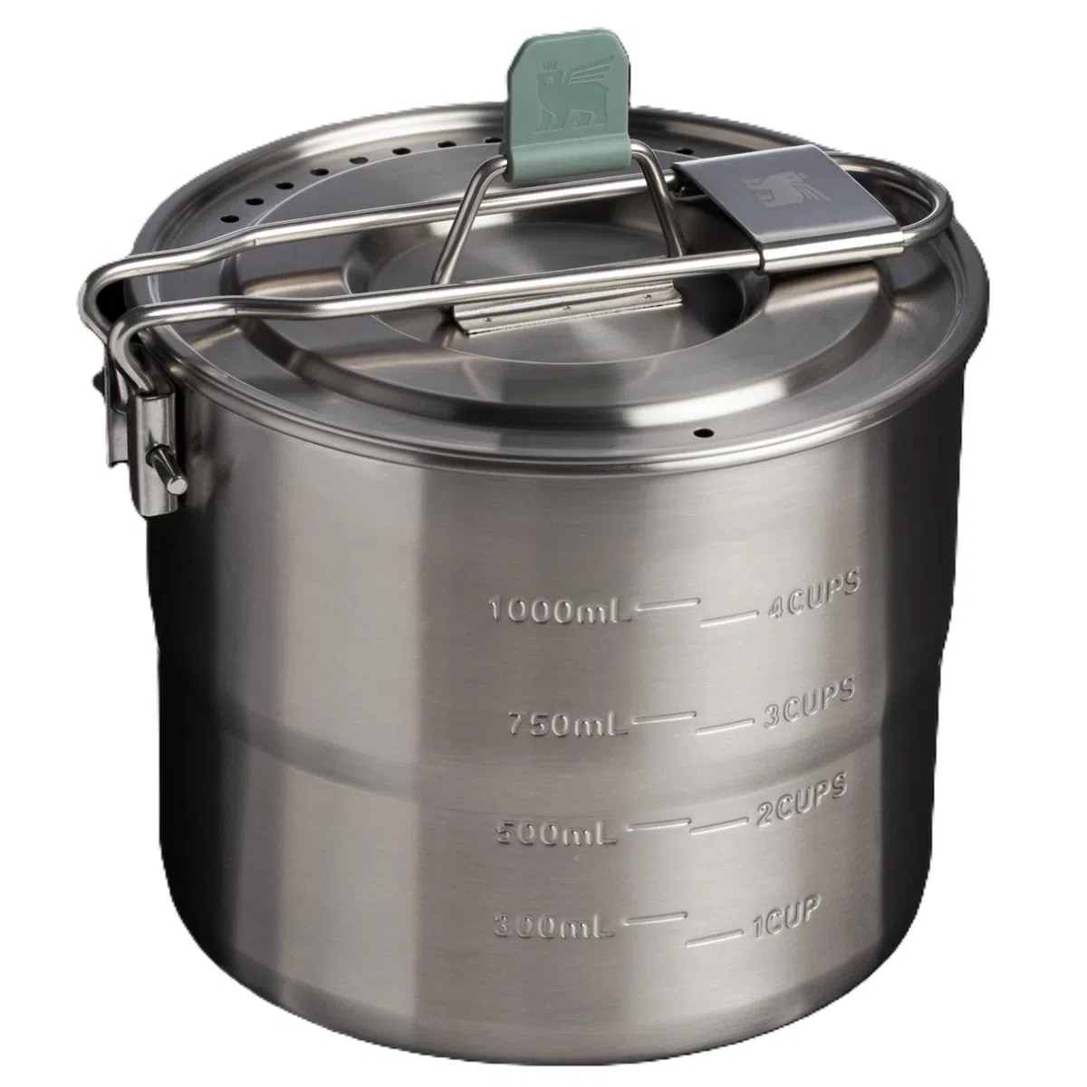 Stanley 1913 Wildfare Two Bowl Cookset 1.1L | Edelstahl-Camp-Kochset - Packbar - Spülmaschinenfest - BPA-frei - Für Camping und Wandern