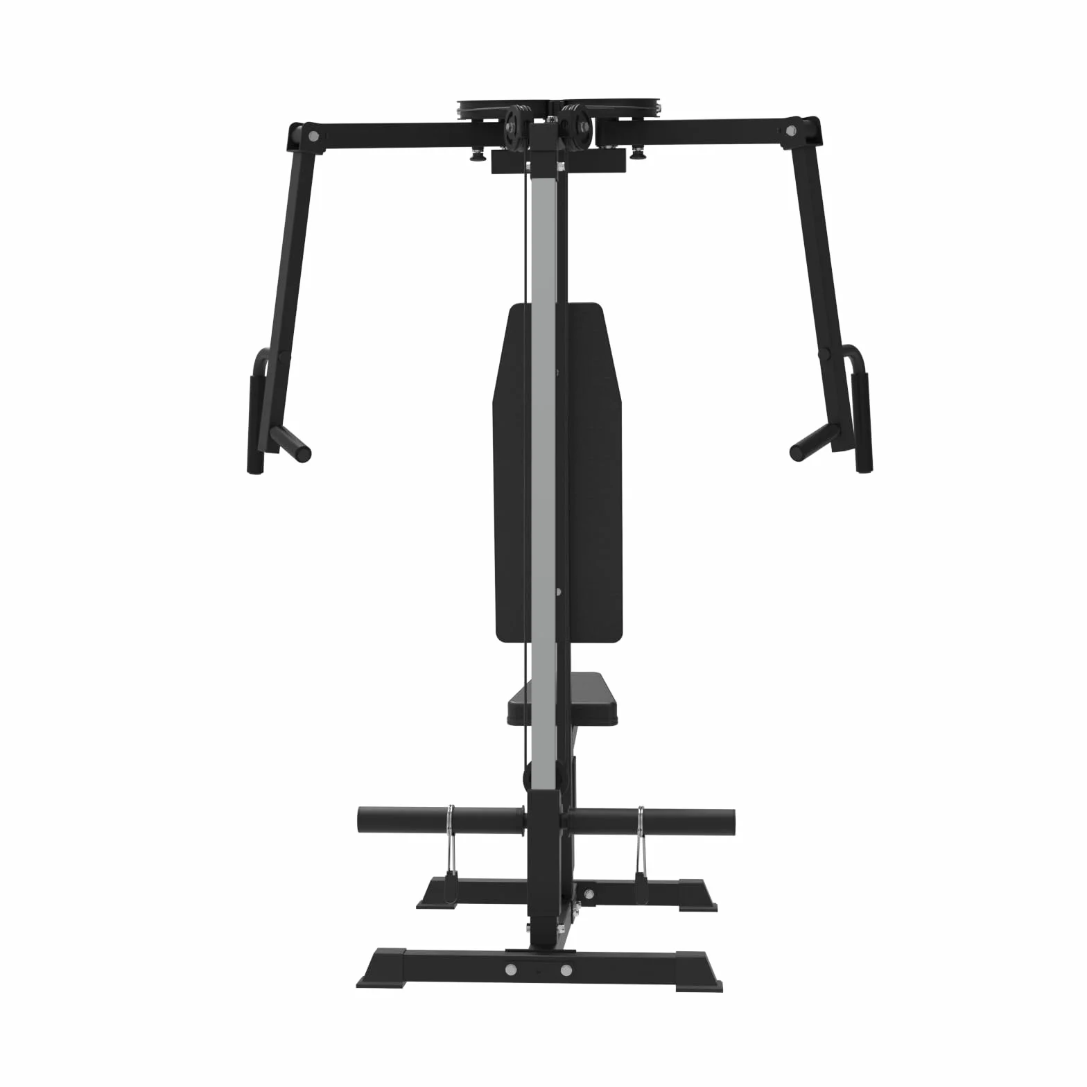 Bad Company Butterfly Trainer I Fitnessgeräte für Zuhause Muskelaufbau Brust kompatibel mit Hantelscheiben 30 mm und 50 mm I Brusttrainer Fitness Kraftstation für Zuhause I BCA-144