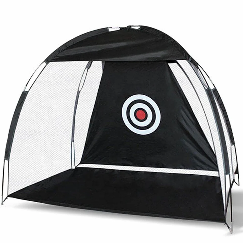 Hrippy Golf Schlagen Net 2m Golf Schlagen Übung Netto Tragbares Golftraining Ausrüstung Streikkäfig Für Innengartengolfzubehör